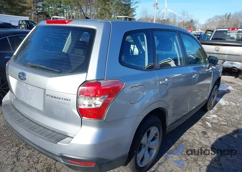 2014 Subaru Forester 2.5I из США, поврежденный, VIN JF2SJAAC9EH465004